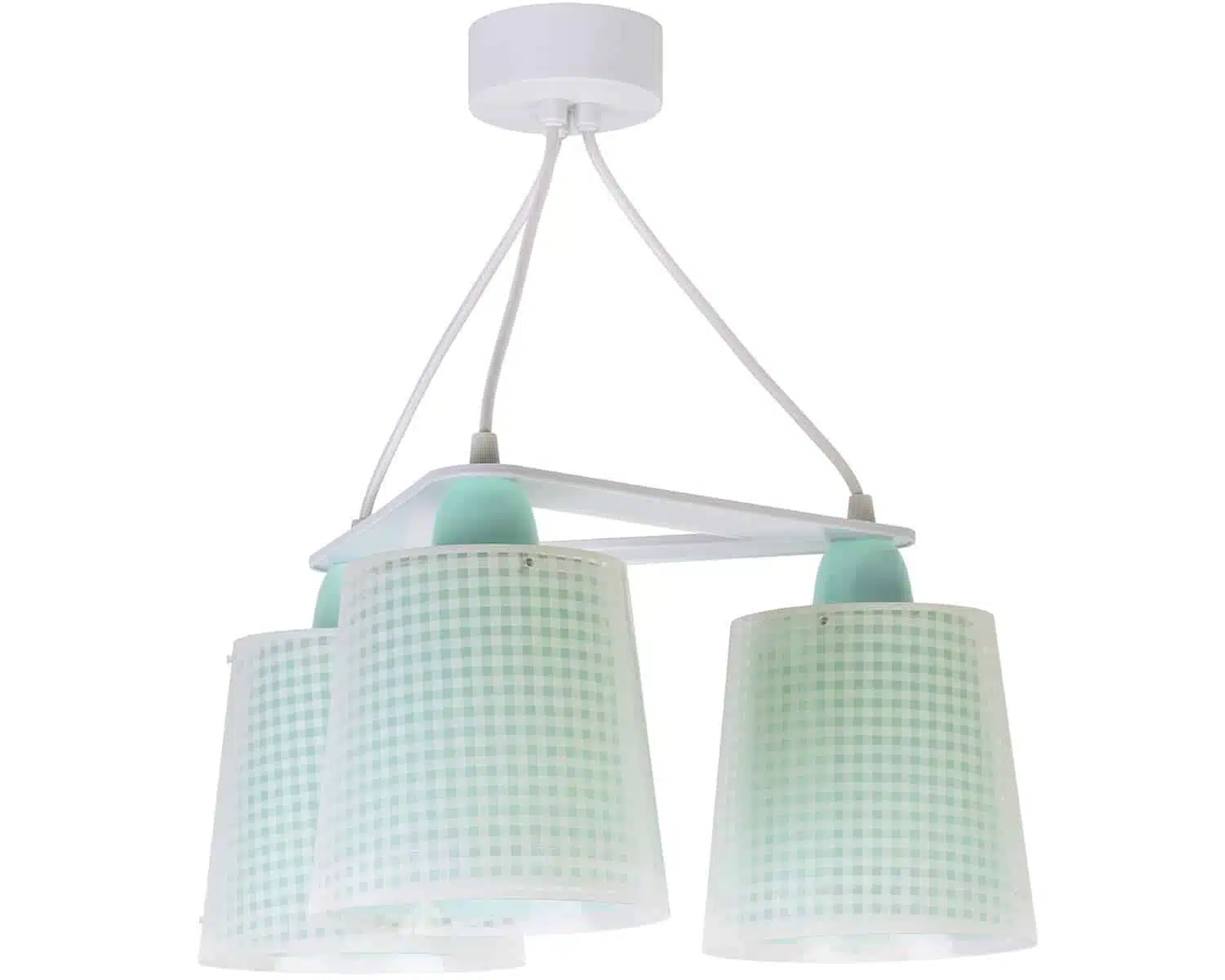 80224 H VICHY GREEN κρεμαστό τρίφωτο οροφής